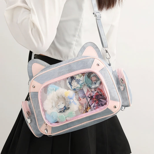 Ita Bag with Clear Window – Cute Plush & Collectibles Display